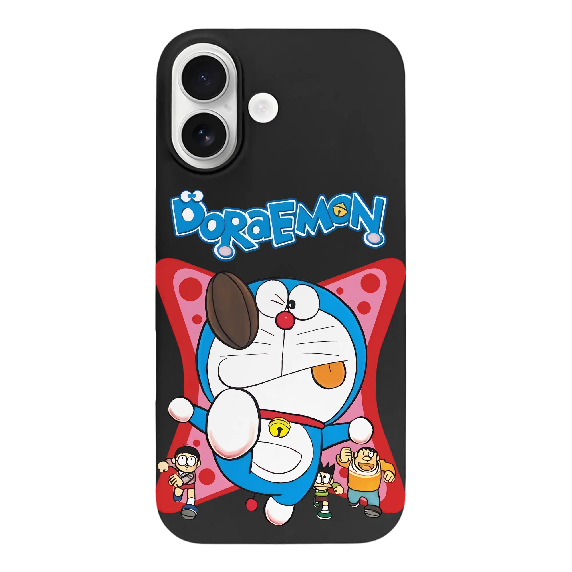 ドラえもん グッズドラえもん - iPhone 17 シリーズ シリコンケース 薄型 耐衝撃 指紋防止 ソフトタッチカバー 精密フィット 傷防止 保護ケース iPhone 17/17 Air/17 Pro/17 Pro Max 対応